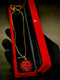 Ruby Blossom Pendant